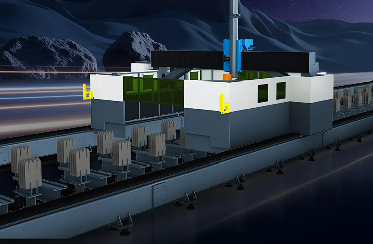 多維領跑！一圖了解迅鐳激光H型鋼專用切割機高能實力！