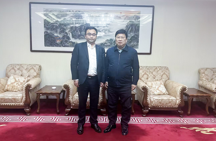 迅鐳激光董事長拜訪中國貿促會國際部部長吳蒙！