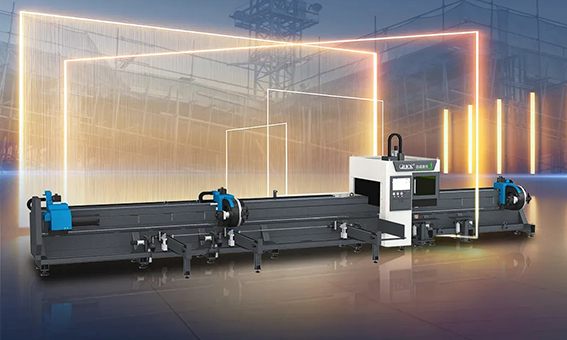 迅鐳激光 L2+中管高速切管機(jī)震憾上市，切割更快 · 更穩(wěn) · 更省！