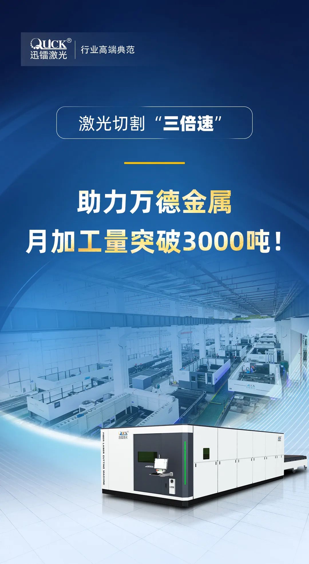 客戶案例 | 激光切割“三倍速”，助力萬德金屬月加工量突破3000噸！(圖2)
